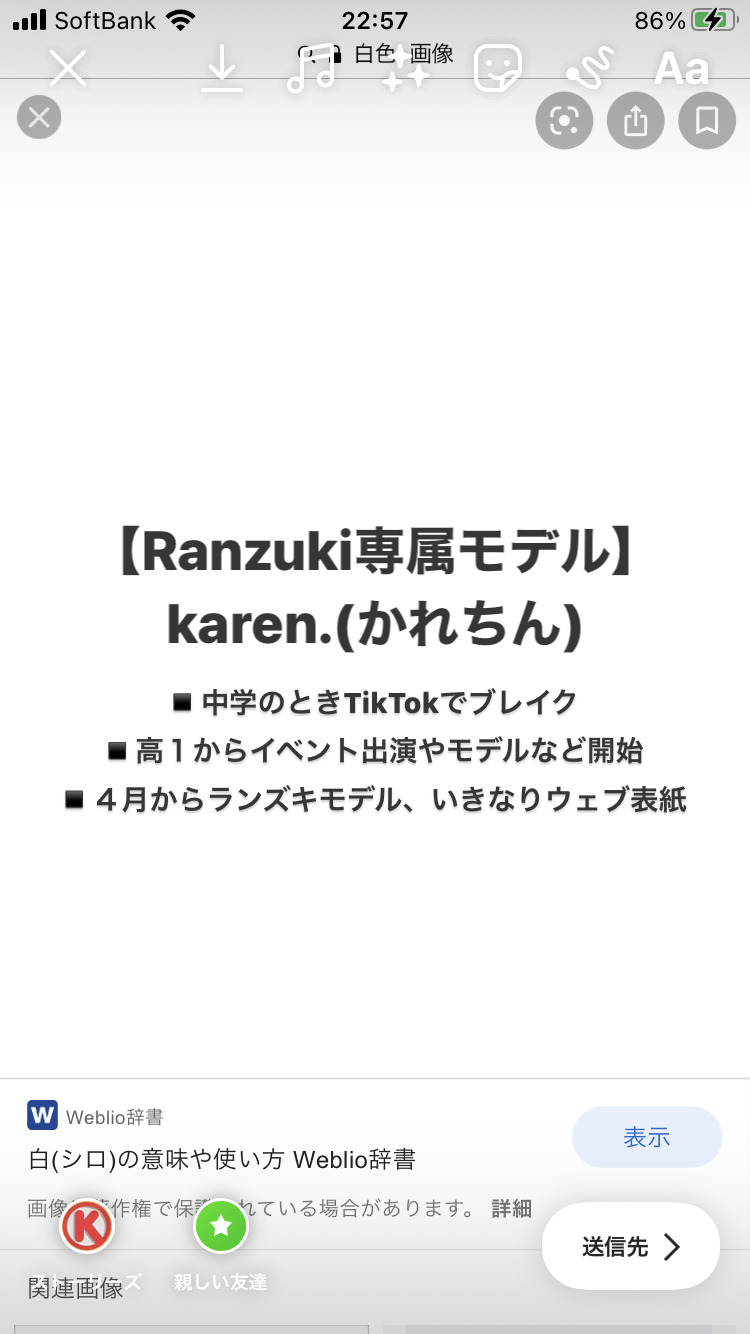 変幻自在のカメレオン女子 Ranzuki専属モデル Karen かれちん のプロフィールまとめ 女子カルチャーブログ 仮